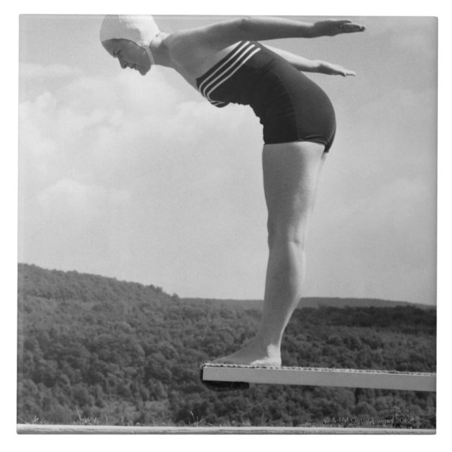 Dykare Kakelplatta (Framsidan)