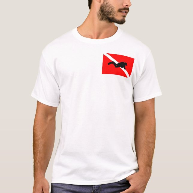 Dykare T T-shirt (Framsida)