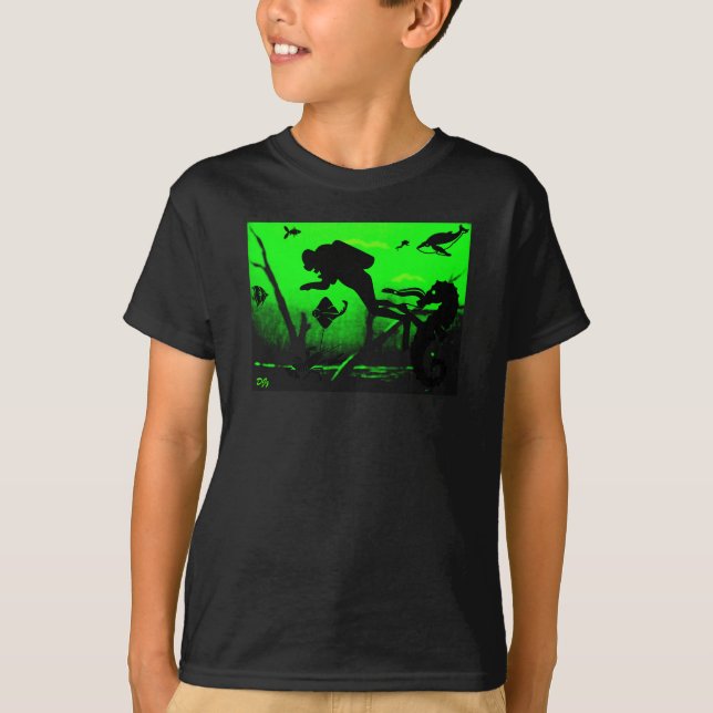 DYKAREskjorta T-shirt (Framsida)