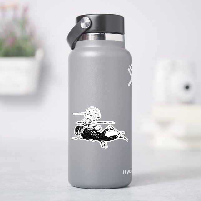 dykdyna klistermärken (HydroFlask)