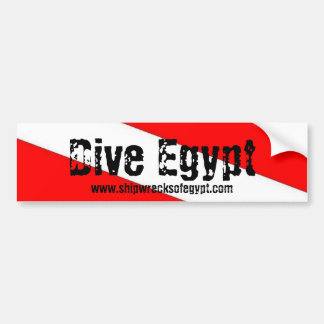 Dykegypten rikliga Sticke, Shipwrecksofegypt.com Bildekal