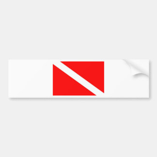 Dykflagga Bildekal