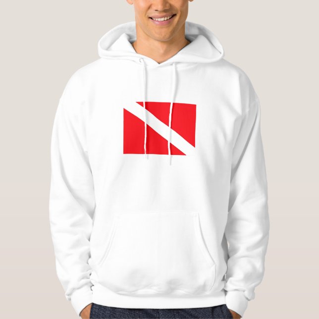 Dykflagga Hoody Hoodie (Framsida)