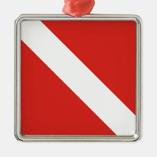 Dykflagga Julgransprydnad Metall