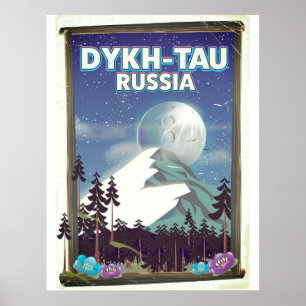 Dykh-Tau Rysk reseaffisch. Poster