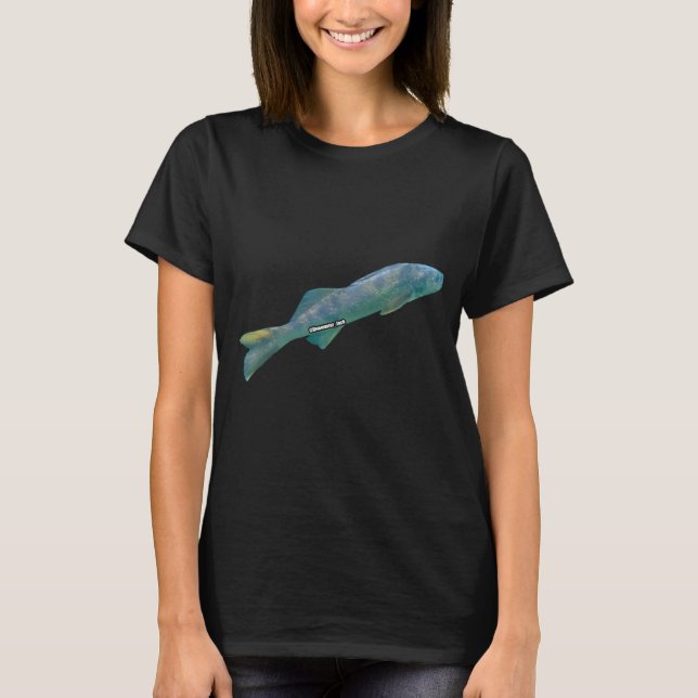 Dykledare Zach Freshwater Walleye T Shirt (Framsida)