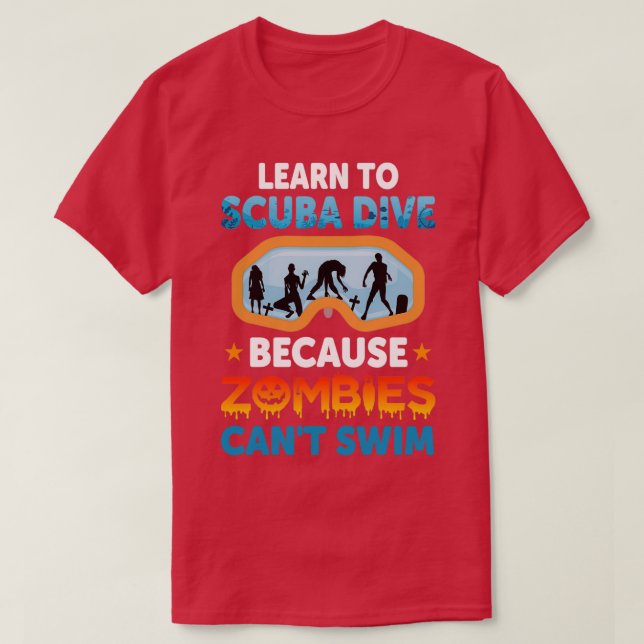 dykning 11 t shirt (Design framsida)