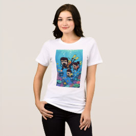 Dykning med familjen är kul t shirt