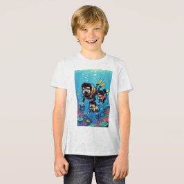 Dykning med familjen är kul t shirt