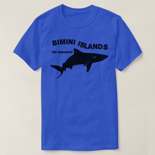Dykning på Bimini-öarna Bahamas T Shirt (Design framsida)
