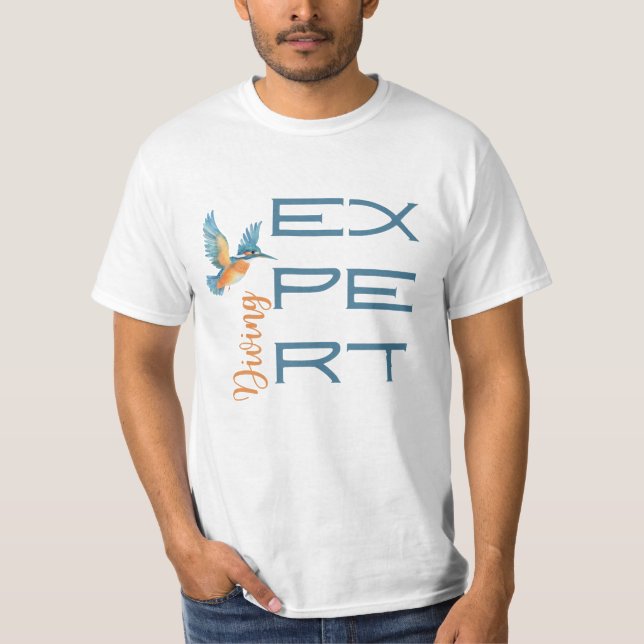 Dykningexpert T Shirt (Framsida)