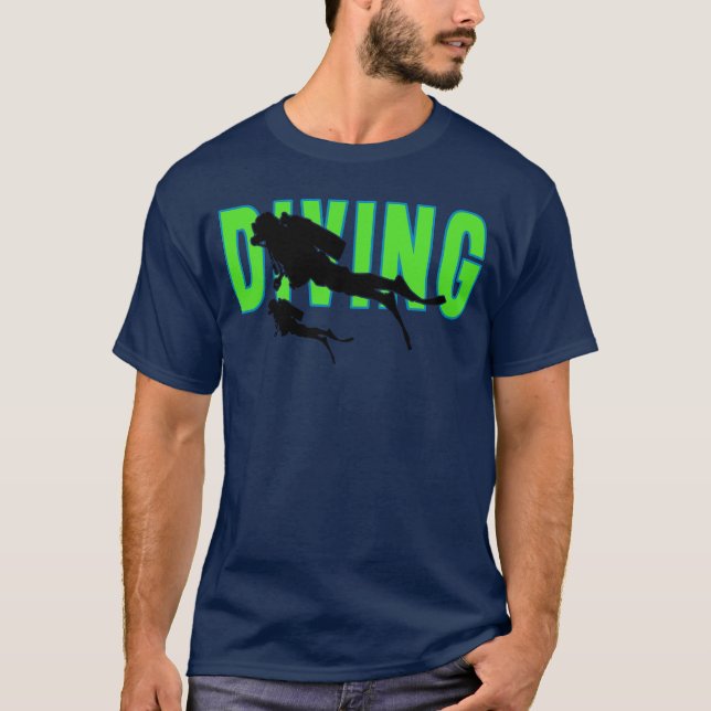 Dyknings-T-Shirt T Shirt (Framsida)