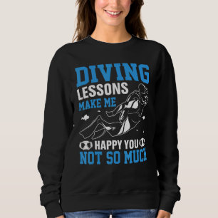 Dykningslektioner Gör Mer Lycklig Du Inte Så Mycke T Shirt