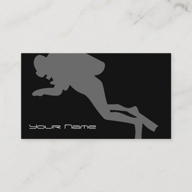 Dykningvisitkort Visitkort (Framsida)