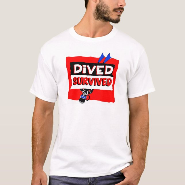 Dykt överlevt tee (Framsida)