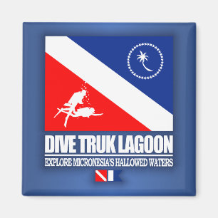 DykTruk lagun Magnet