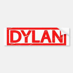 Dylan Frimärke Bildekal
