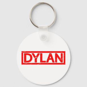 Dylan frimärke nyckelring
