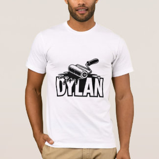 Dylan Graffiti Namn Konst - Anpassad Målarrulle T Shirt