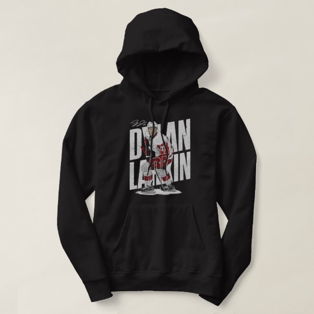Dylan Larkin-kontur Hoodie (Design framsida)