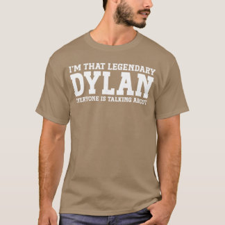 Dylan Personnamn Rolig Dylan familj T Shirt