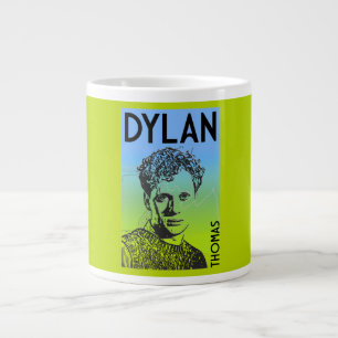 Dylan Thomas Welsh Poet Jumbo Mugg