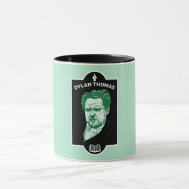 Dylan Thomas Welsh Poet Mugg