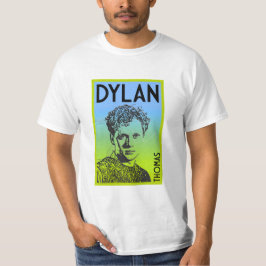 Dylan Thomas Welsh Poet T Shirt