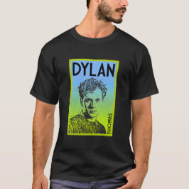 Dylan Thomas Welsh Poet T Shirt