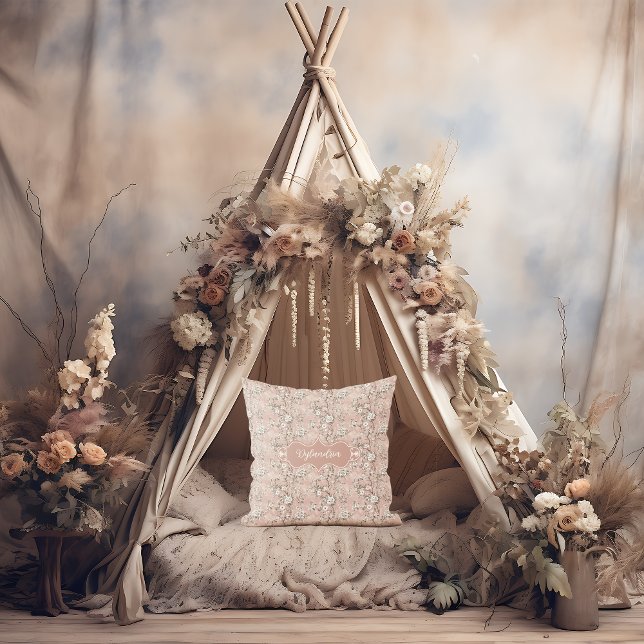 Dylandria Vintage Dusty Ro Rosa Kudde (Skapare uppladdad)