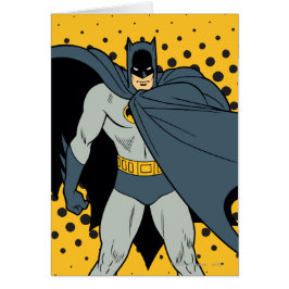 Dynamic Batman Cape Hälsningskort