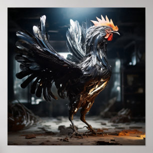 Dynamic Black Game Tupp Poster - Fungerar SH