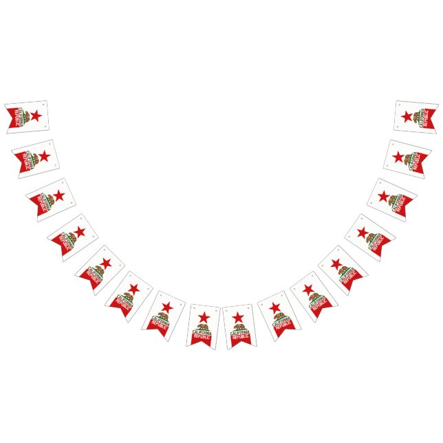 Dynamic California Statlig flagga Graphic på en (Alla)