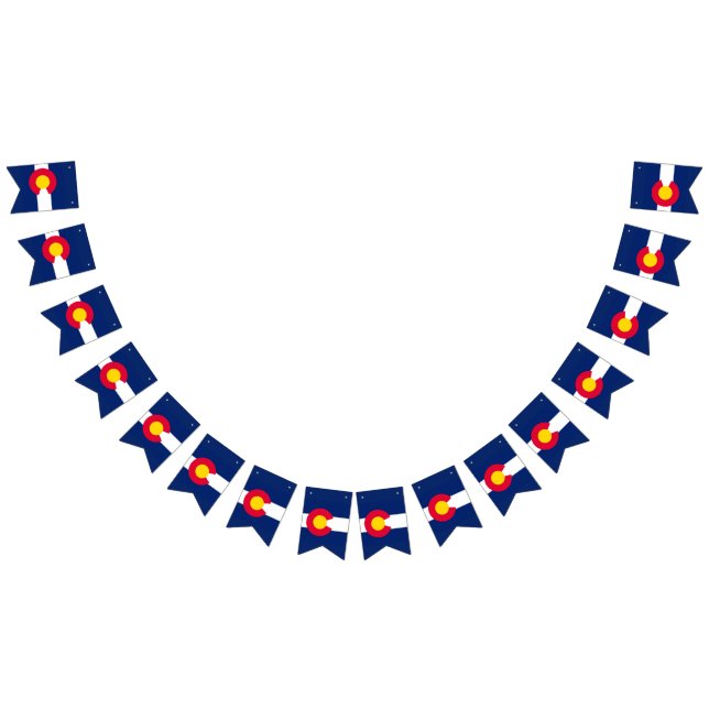 Dynamic Colorado Statlig flagga Graphic on a a (Alla)