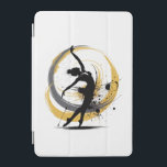 Dynamic Dance Silhouette T-Shirt iPad Mini Skydd<br><div class="desc">A powerful and expressive illustration of a dancer in motion,  captured in a striking silhouette. This design features bold brushstroke swirls and vibrant paint splashes,  symbolizing movement and energy. Perfect for art lovers and dance enthusiasts,  this design blends abstract artistry with graceful motion.</div>
