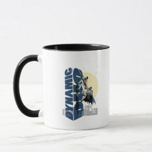 Dynamic Duo-grafik Mugg