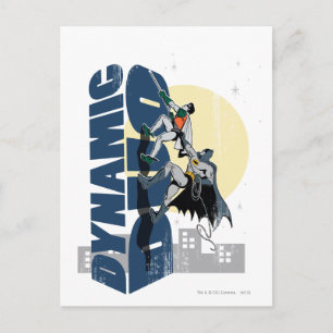 Dynamic Duo-grafik Vykort