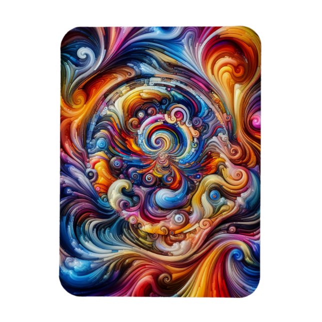 Dynamic Färg Vortex Magnet (Vertikal)