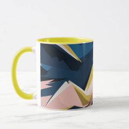 Dynamic Geometric Abstrakt Art Mugg