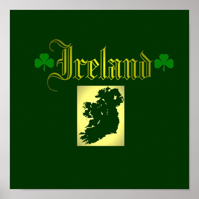 Dynamic Ireland. Poster (Framsidan)