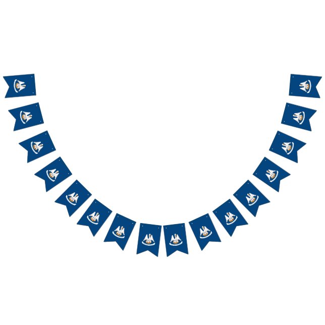 Dynamic Louisiana Statlig flagga Graphic på en (Alla)