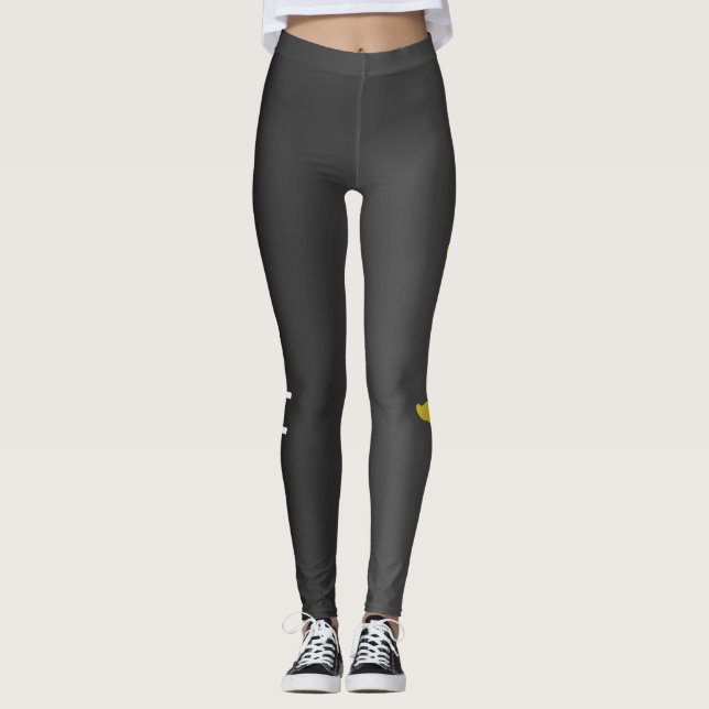 Dynamic Rörelse High Performance Sports Legging (Framsida)