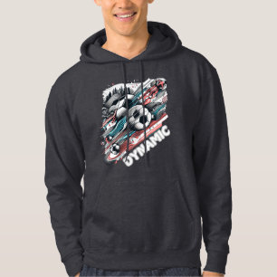 Dynamic Sports Action Hoodie - Energized Athletic