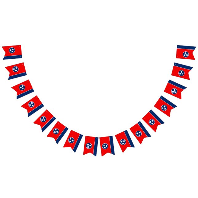 Dynamic Tennessee Statlig flagga Graphic på en (Alla)