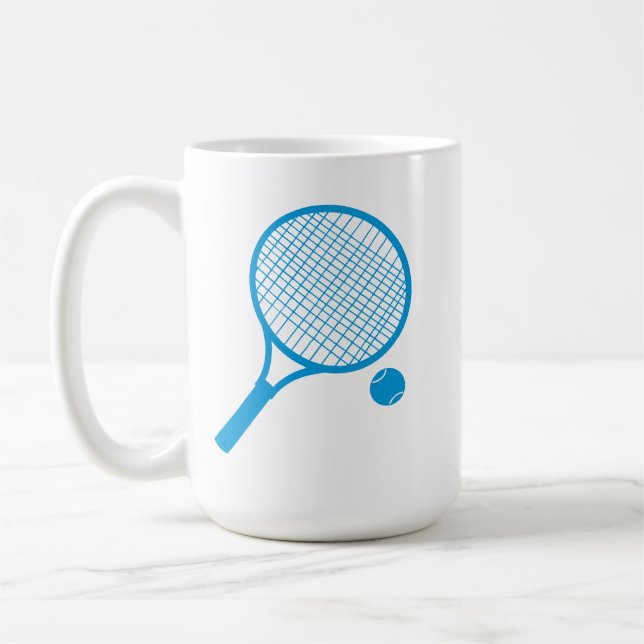Dynamic Tennis Racket & Ball Kaffemugg (Vänster)