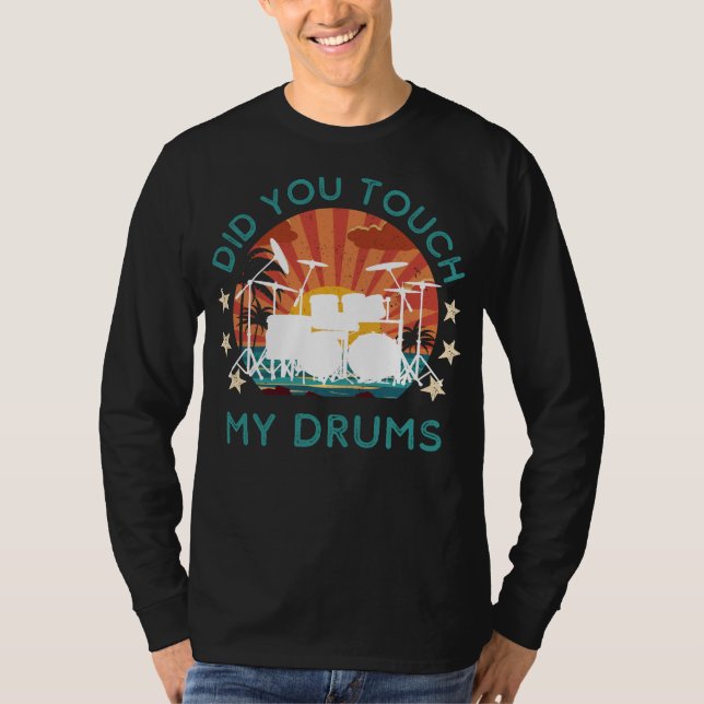 Dynamic tryckte du på min Drums Tee - lekfull Perc (Framsida)