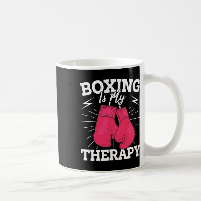 Dynamisk Boxing-offert för Tränare för bussar Kaffemugg (Höger)