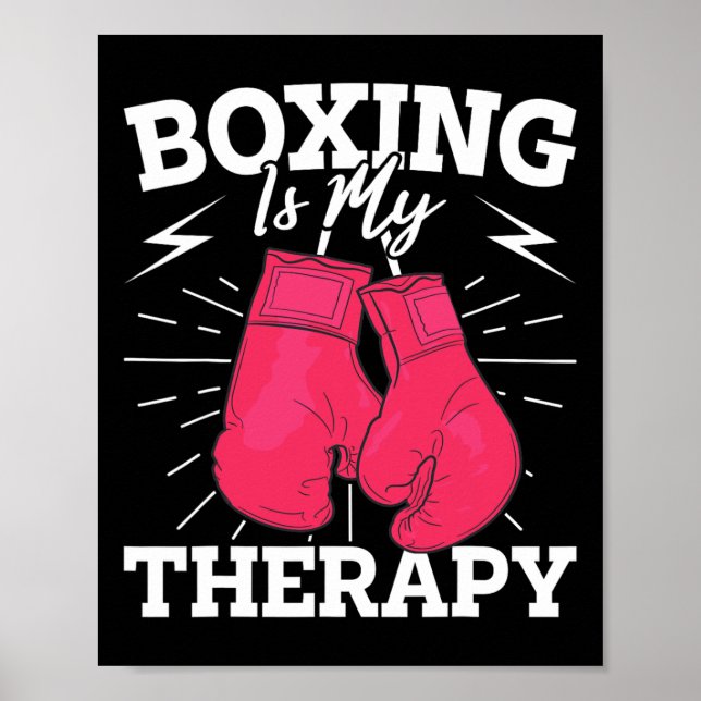 Dynamisk Boxing-offert för Tränare för bussar Poster (Framsidan)