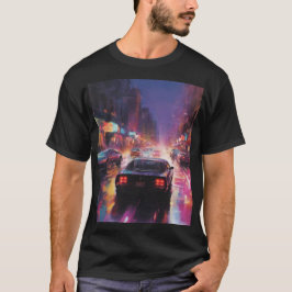 Dynamisk cityscape-Tävla T Shirt