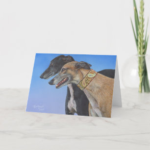 Dynamisk DuovinthundWhippet hund Kort